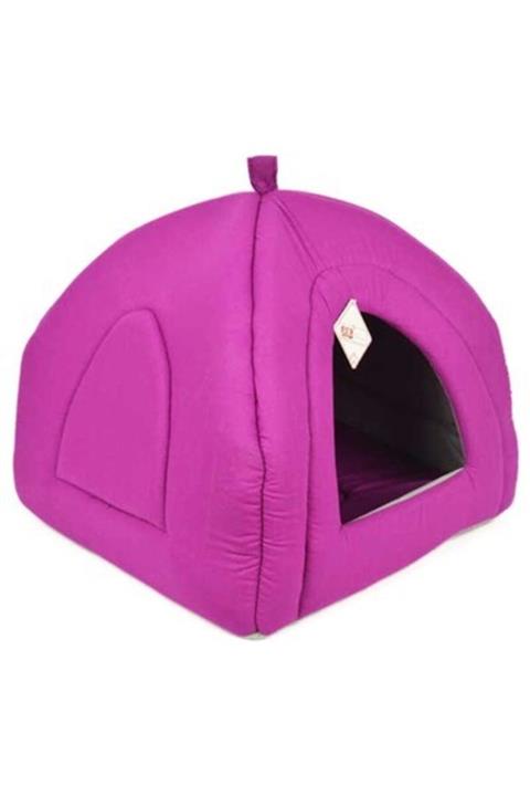 Pet Preety Piramit Kumaş Yuva Mor