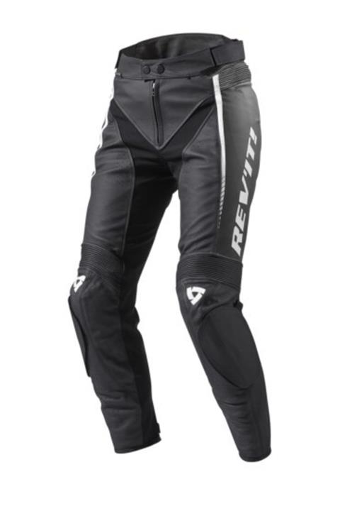 Revit Kadın Siyah-Beyaz  Xena 2 Deri Pantolon