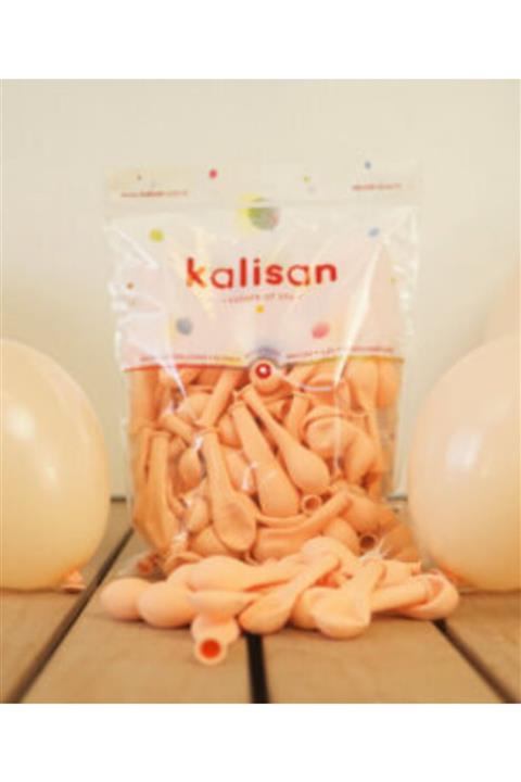 Kalisan 5'' 12,5 Cm Makaron Balon Somon10 Adet