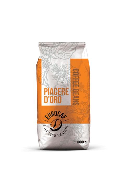 Eurocaf Piacere D'oro Espresso Çekirdek Kahve 1 kg