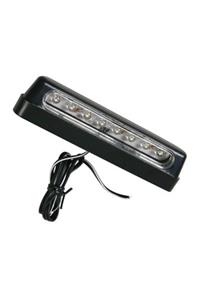 Lampa 8 Beyaz Led Motosiklet Plaka Lambası E13 Belgeli 90164