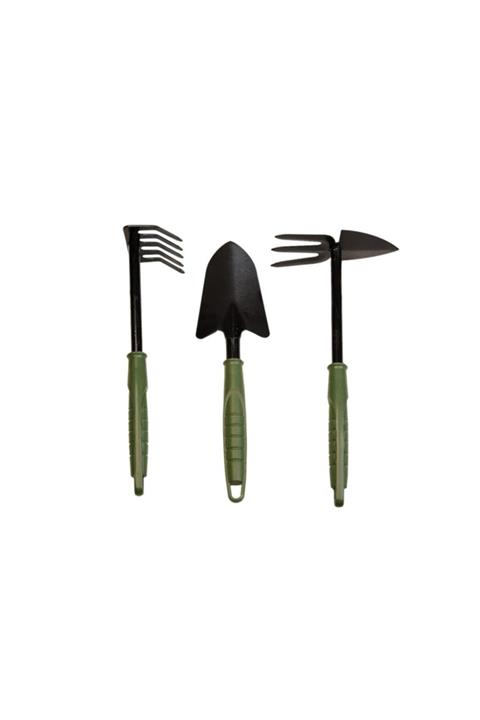 AntDesign 3 Lü Hobi Bahçe Seti Kürek Tırmak Çapa