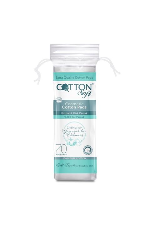 Cotton Soft Disk Makyaj Pamuğu 70 Adet