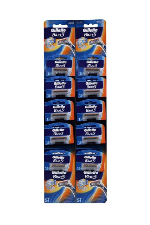 Gillette Blue 3 Kartela Tekli