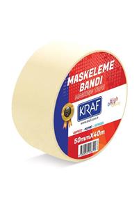 KRAF Maskeleme Bandı 50 Mm X 40 Mt.