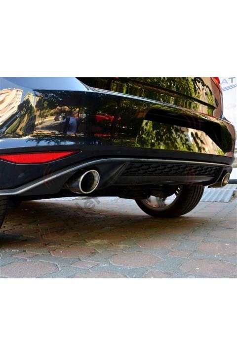 Apex 2013 - 2017 Vw Golf 7 Gti Parlak Siyah Difüzör