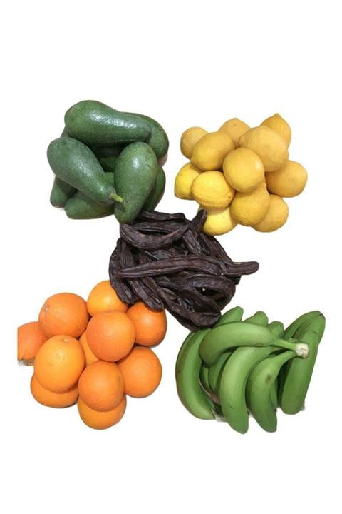 Alanya Özlem Avokado (1kg), Keçi Boynuzu (1kg) , Muz (2kg) , Portakal (2kg), Limon (1kg)