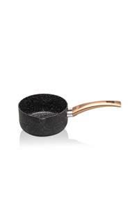 EWs Kitchenwaree 14 Cm Siyah Granit Mini Sütlük