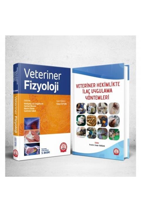 Ankara Nobel Tıp Kitapevleri Veteriner Fizyoloji + Veteriner Hekimlikte Ilaç Uygulama Yöntemleri