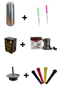 Camp & Shisha Kefo Full Set (1kg Kefo Gold+50 Adet Sipsi+közlük+iğne+ocak+rulo Folyo)