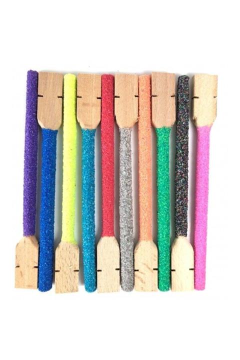 BULUT Renkli Kumlu Tünek 18 cm 1 Adet