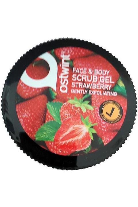 Melins Face Body Scrub Jel Çilek 300 Ml