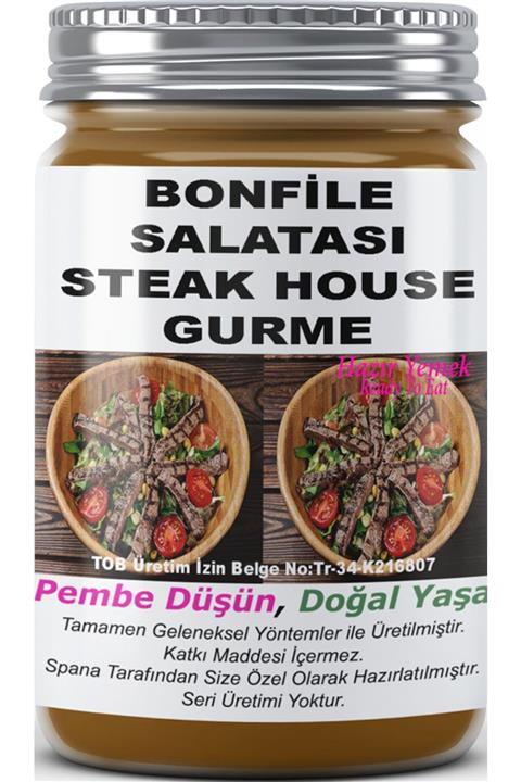 SPANA Bonfile Salatası Steak House Gurme Ev Yapımı Katkısız 330gr