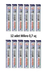 Mikro Micro 0.7 12 Adet Uç