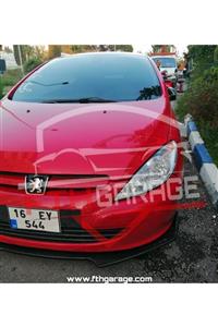 FTH GARAGE Peugeot 307 Ön Lip - Esnek 3 Parça Kanatlı Lip