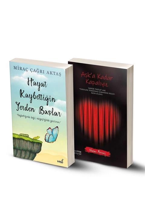 KOLEKTİF 2 Kitap / Hayat Kaybettiğin Yerden Başlar - Aşka Kadar Kapalıyız