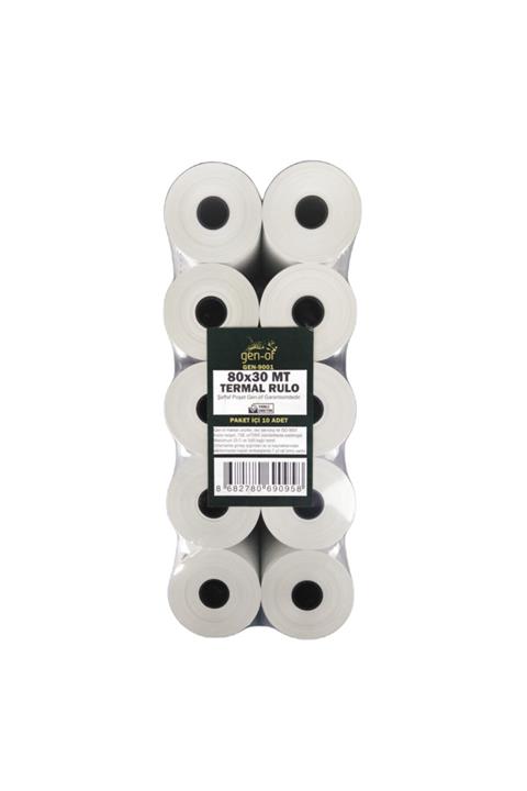 GenOf Termal Pos Rulosu 10 lu 80x30 mt
