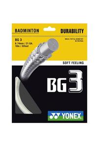 YONEX Unisex Badminton Kordajı - Bg 3 Badon Kordajı (10M) - BG3WB