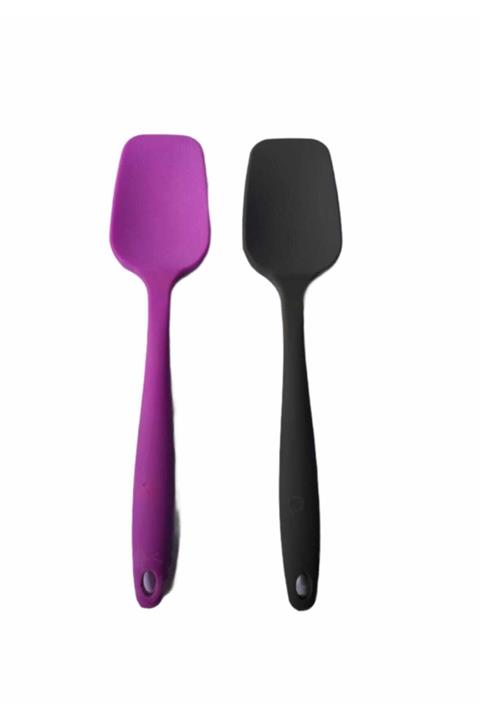 naturalife Yanmaz Yapışmaz Silikon Spatula 2 ' li Set 27 cm