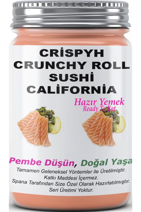SPANA Ev Yapımı Katkısız Crispyh Crunchy Roll Sushi California 330gr