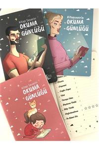 Booktasarım Kitap Severin Okuma Günlüğü Aile Seti