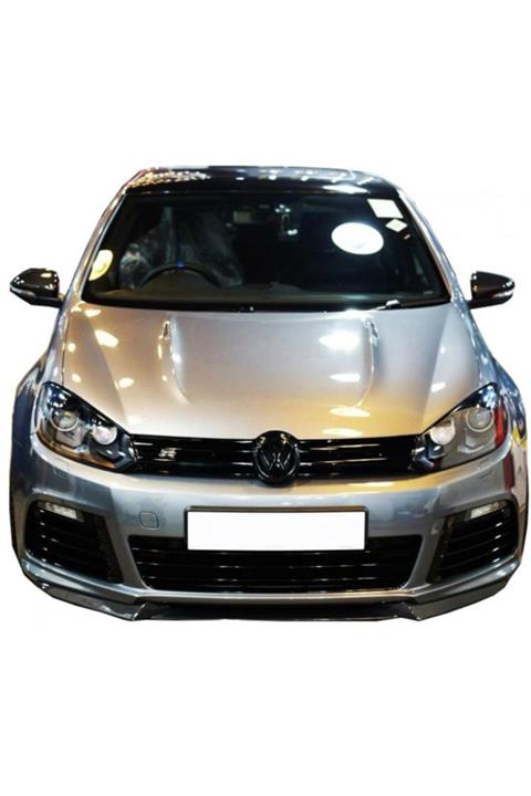plastik body kit Volkswagen Golf 6 Serisi (2009-2012) R Tampon Uyumlu Ön Tampon Ek (plastik )