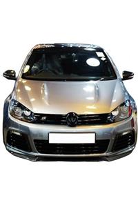 plastik body kit Volkswagen Golf 6 Serisi (2009-2012) R Tampon Uyumlu Ön Tampon Ek (plastik )