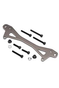 HPI 87551 Rear Shock Mount Plate A (GUNMETAL/ 12MM) Baja 5