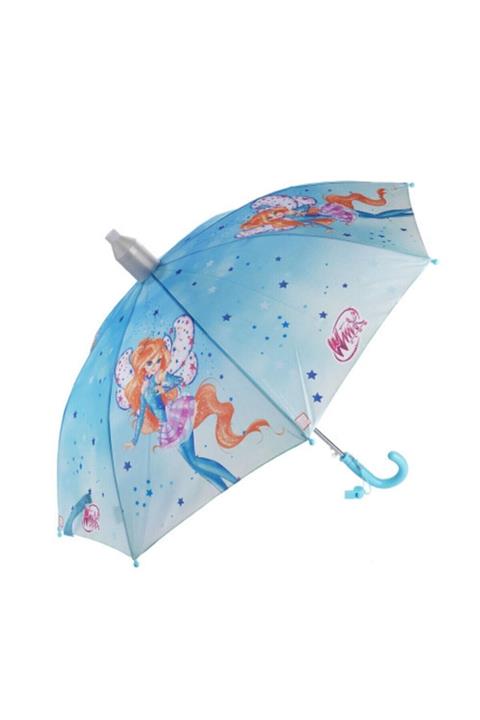 winx Şemsiye Wınx012 No:12 Lisanslı Çocuk Şemsiyesi Dark Pınk