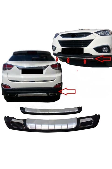 Drs Tuning Hyundaı Ix35 2010- Ön Arka Difüzör