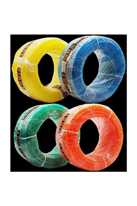 FIRAT 1/2'' Süper Renkli Bahçe Sulama Hortumu  100 Mt