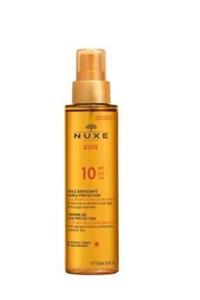 Nuxe Sun Güneş Bronzlaştırıcı Yüz Ve Vücut Yağı Spf 10 150ml