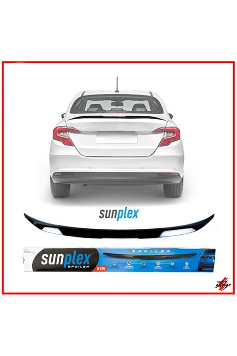 SNTGARAGE Fiat Egea Sunplex Spoiler Piano Black