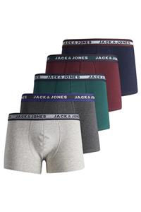 Jack & Jones Jack Jones Lıver 5 Li Paket Erkek Boxer