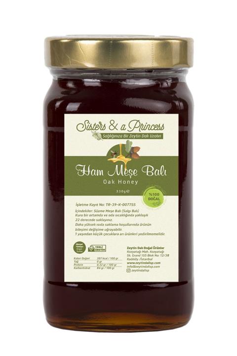 Sisters & a Princess Ham Meşe Balı (330 Gr)