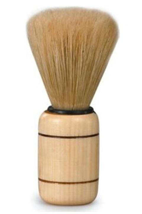 Chermik Omega Gerçek Kıldan Üretim Ahşap Saplı Lüx Sakal Fırçası Lider 11cm Boy 1410