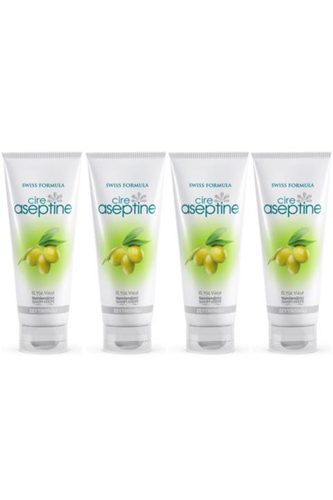 CIRE ASEPTINE Zeytinyağlı El Kremi 75 ml  4 Adet