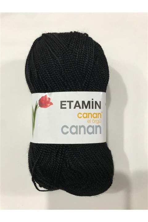 canan Etamin, Kanaviçe Ve Punch Ipi- Siyah