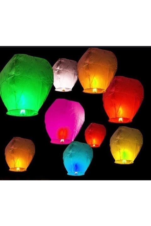 Happyland Mavi Yılbaşı Kutlama Dilek Feneri 3 Adet