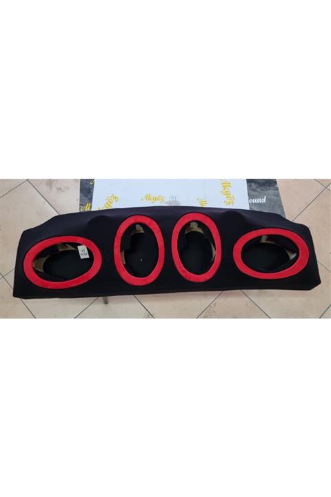 AKGÖZ Reno-19 Uyumlu Pandizot 4xoval 2x10 cm Tweeter Yeri