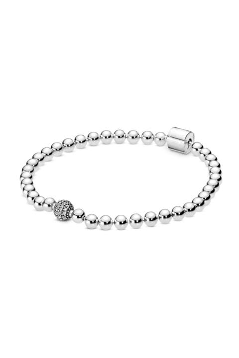 My Story Boncuk Ve Taşlı Gümüş Bileklik