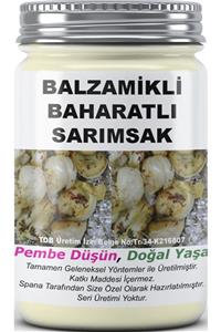 SPANA Balzamikli Baharatlı Sarımsak Ev Yapımı Katkısız 330gr