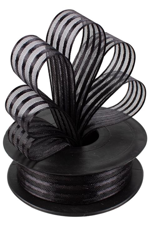 Kına Atölyesi Şifon Çizgili Şeritli Kurdela 20 Mt 2,5 Cm