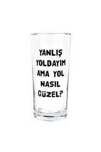 PALTO TASARIM Yanlış Yoldayım Ama Yol Nasıl Güzel  Rakı Bardağı