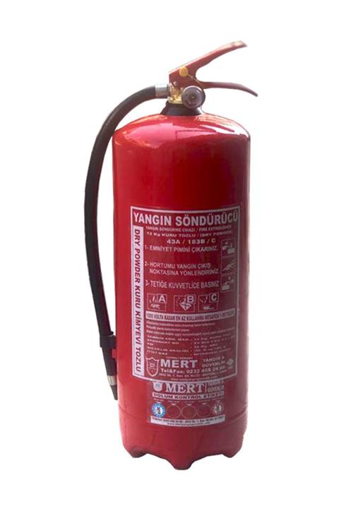 Mert Abc Kuru Kimyevi Tozlu Yangın Söndürme Tüpü 12 kg