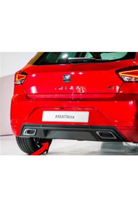 Universal Seat Ibiza Arka Difüzör Arka Tampon Çift Egzoz Çıkışlı Abs 2017 Sonrası