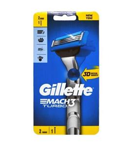 Gillette Mach3 Turbo 3d Tıraş Makinesi 2 Yedekli