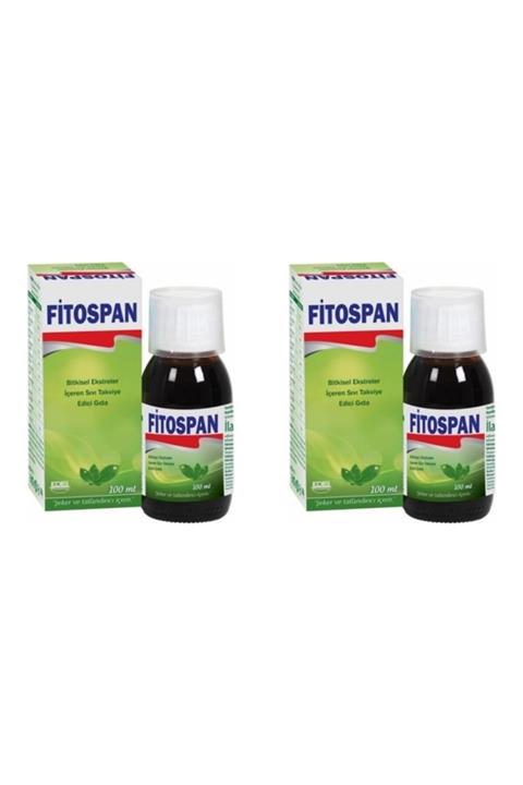 EDİS PHARMA Fitospan Bitkisel Şurup 100 Ml 2 Adet