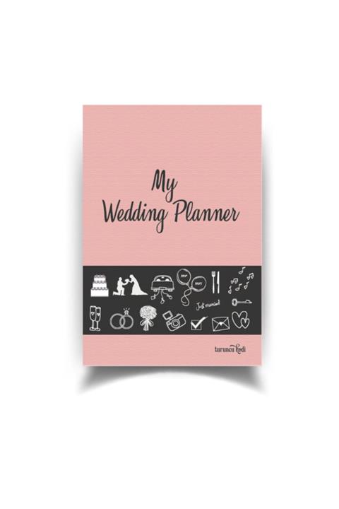 Turuncu Kedi Düğün Planlayıcısı - Pembe