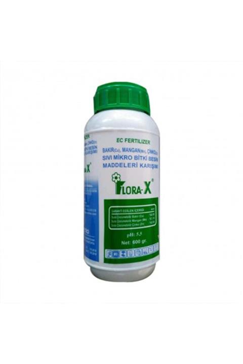 Flora x Bakır Mangan Çinko Sıvı Bitki Besin Maddeleri 300 ml Flora-x